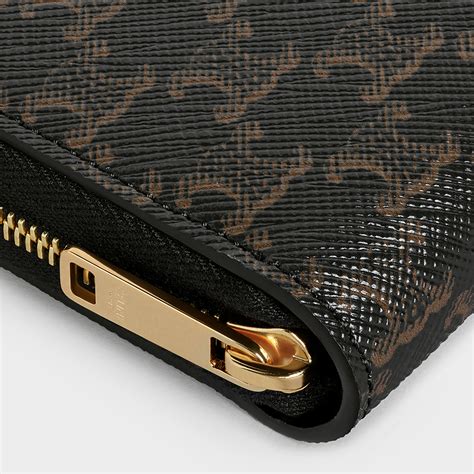 celine compact zipped wallet|Celine lizard wallet.